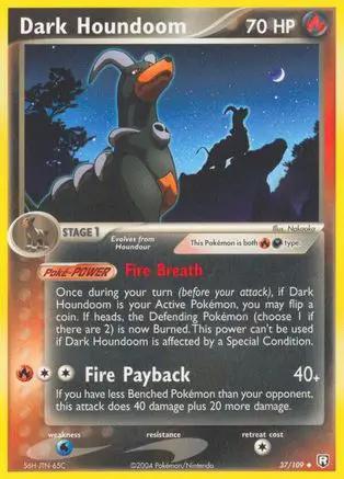 Dark Houndoom 037/109 - Team Rocket Returns