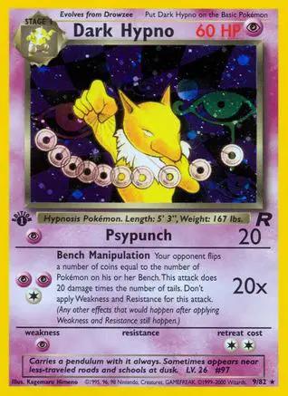 Dark Hypno 009/82 - Team Rocket