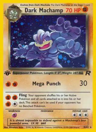 Dark Machamp 010/82 - Team Rocket