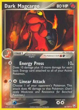 Dark Magcargo 038 - Team Rocket Returns - Reverse Holofoil