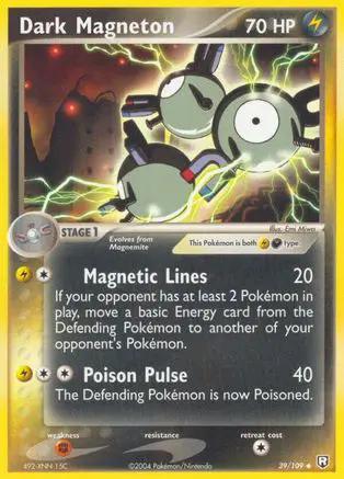 Dark Magneton 039/109 - Team Rocket Returns