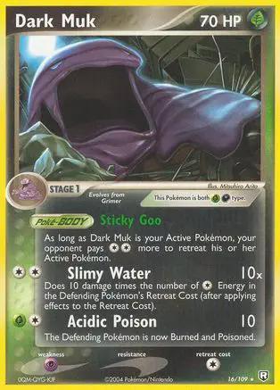 Dark Muk 016/109 - Team Rocket Returns Reverse Holofoil