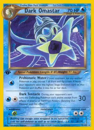 Dark Omastar 019/105 - Neo Destiny 1st Edition