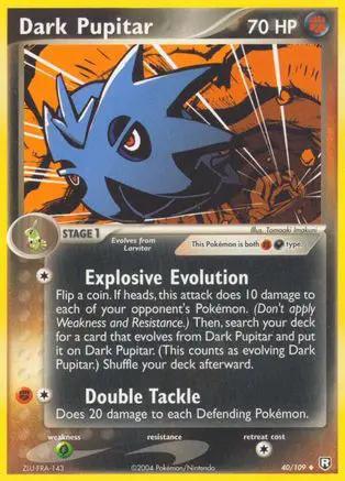 Dark Pupitar 040/109 - Team Rocket Returns - Reverse Holofoil