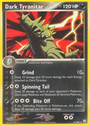 Dark Tyranitar 019/109 - Team Rocket Returns