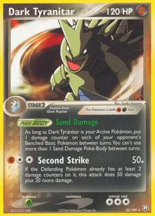 Dark Tyranitar 020/109 - Team Rocket Returns