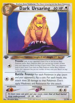 Dark Ursaring 021/105 - Neo Destiny 1st Edition