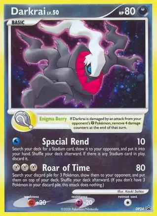 Darkrai DP24/56 - Diamond and Pearl Promos Holofoil
