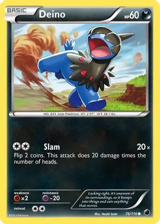 Deino 076/116 - Plasma Freeze Reverse Holofoil
