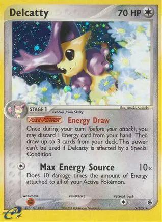 Delcatty 005/109 - Ruby and Sapphire Holofoil