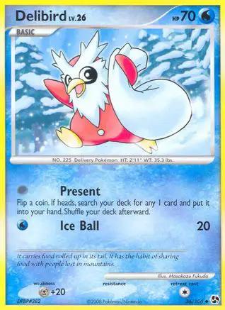 Delibird 036/106 - Great Encounters Reverse Holofoil
