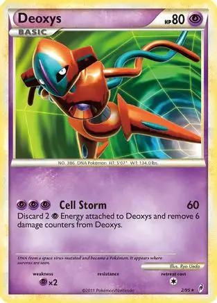 Deoxys 002/95 - Call of Legends Reverse Holofoil