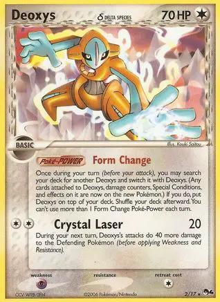 Deoxys (Delta Species) 002/017 - POP Series 4