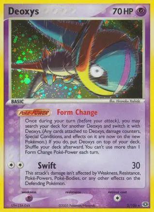 Deoxys (Speed Forme) 002/106 - Emerald Reverse Holofoil
