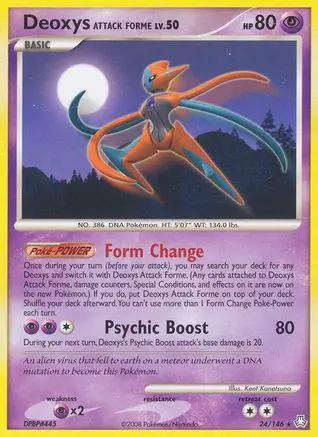 Deoxys Attack Forme 024/146 - Legends Awakened