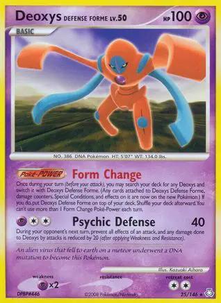 Deoxys Defense Forme 025/146 - Legends Awakened