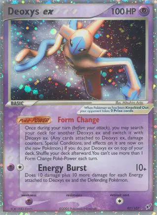 Deoxys ex (Normal Forme) 097/107 - Deoxys Holofoil