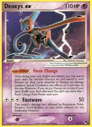 Deoxys ex 017/17 - POP Series 4