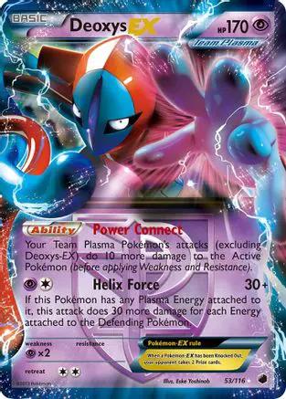 Deoxys EX (Team Plasma) 053/116 - Plasma Freeze Holofoil