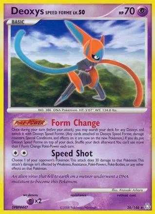 Deoxys Speed Forme 026/146 - Legends Awakened Reverse Holofoil