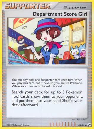 Department Store Girl 085/99 - Arceus Reverse Holofoil