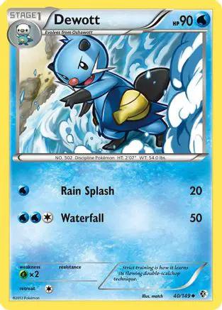 Dewott 040/149 - Boundaries Crossed Reverse Holofoil
