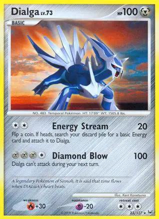Dialga 023/127 - Platinum Reverse Holofoil