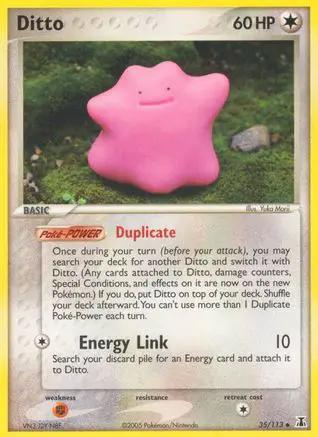 Ditto 035/113 - Delta Species Reverse Holofoil