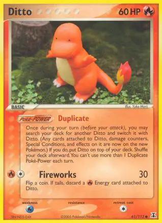 Ditto (Charmander) 061/113 - Delta Species