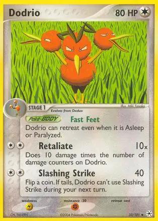 Dodrio 033/101 - Hidden Legends Reverse Holofoil