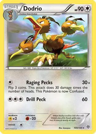 Dodrio 100/135 - Plasma Storm Reverse Holofoil