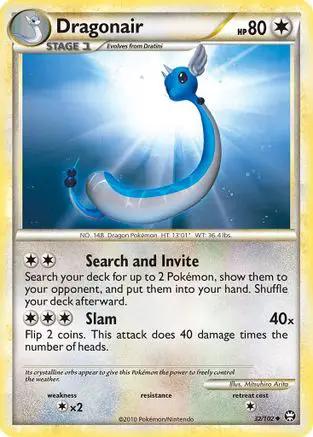 Dragonair 032/102 - Triumphant Reverse Holofoil