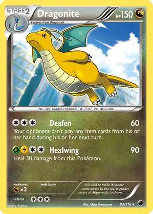 Dragonite 083/116 - Plasma Freeze Reverse Holofoil