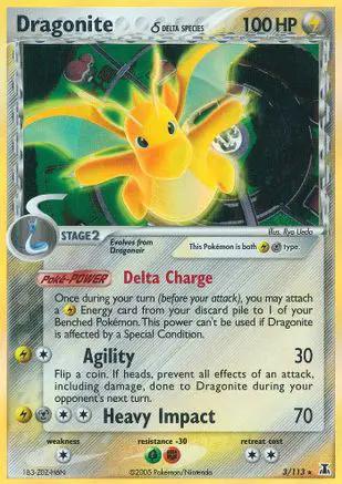 Dragonite (Delta Species) 003/113 - Delta Species Holofoil