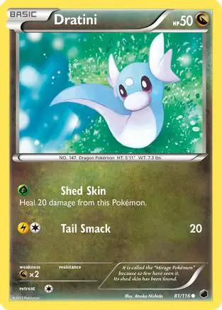 Dratini 081/116 - Plasma Freeze Reverse Holofoil