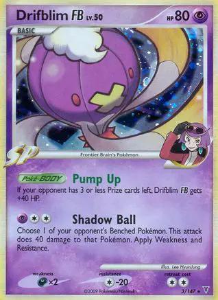 Drifblim FB 003/147 - Supreme Victors Reverse Holofoil