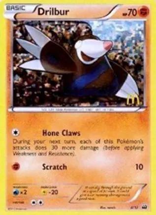 Drilbur 008/12 - McDonalds Promos 2012 Holofoil