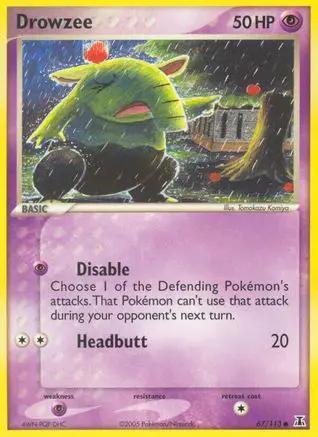 Drowzee 067/113 - Delta Species