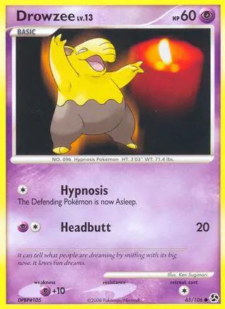 Drowzee 065/106 - Great Encounters Reverse Holofoil