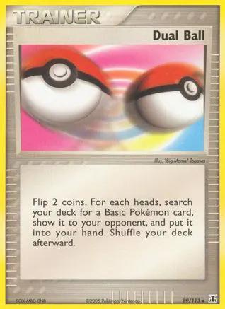 Dual Ball 089/113 - Delta Species Reverse Holofoil