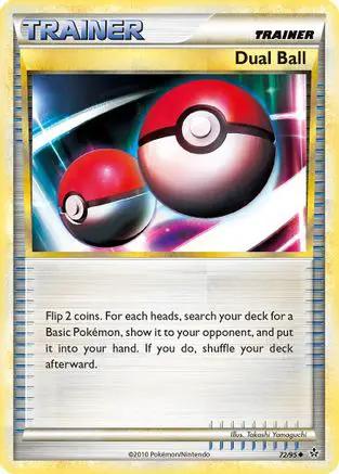 Dual Ball 072/95 - Unleashed Reverse Holofoil