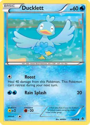 Ducklett 026/98 - Emerging Powers Reverse Holofoil