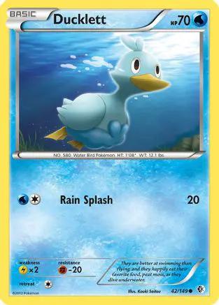 Ducklett 042/149 - Boundaries Crossed Reverse Holofoil