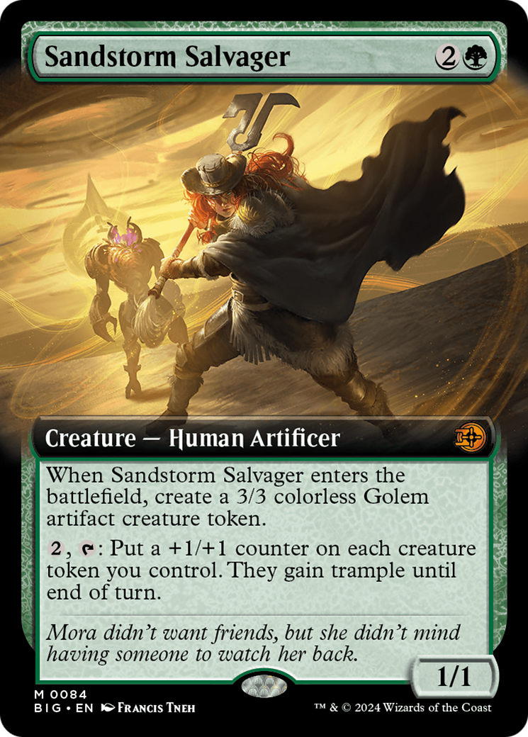 Sandstorm Salvager (BIG-084) - The Big Score: (Extended Art)