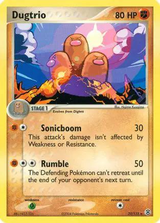 Dugtrio 022/112 - FireRed & LeafGreen
