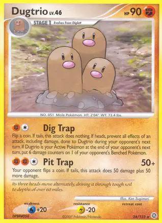Dugtrio 024/132 - Secret Wonders Reverse Holofoil