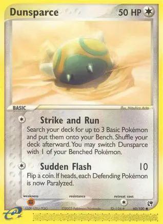 Dunsparce 060/100 - Sandstorm Reverse Holofoil