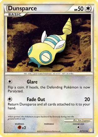 Dunsparce 041/123 - HeartGold SoulSilver