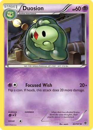 Duosion 043/101 - Plasma Blast Reverse Holofoil