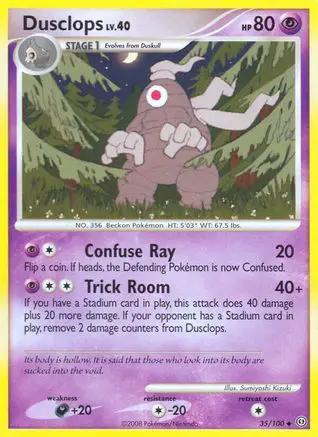 Dusclops 035/100 - Stormfront Reverse Holofoil